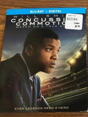 Concussion Blu ray Will Smith Alec Baldwin Albert Brooks Luke Wilson Paul Reiser